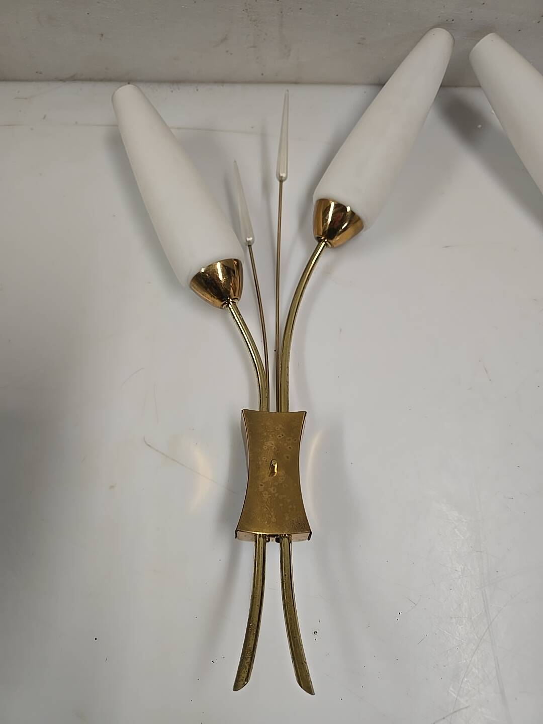 Pair of vintage wall lights from the 50s/60s