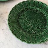 Clairefontaine service with vine leaf decoration