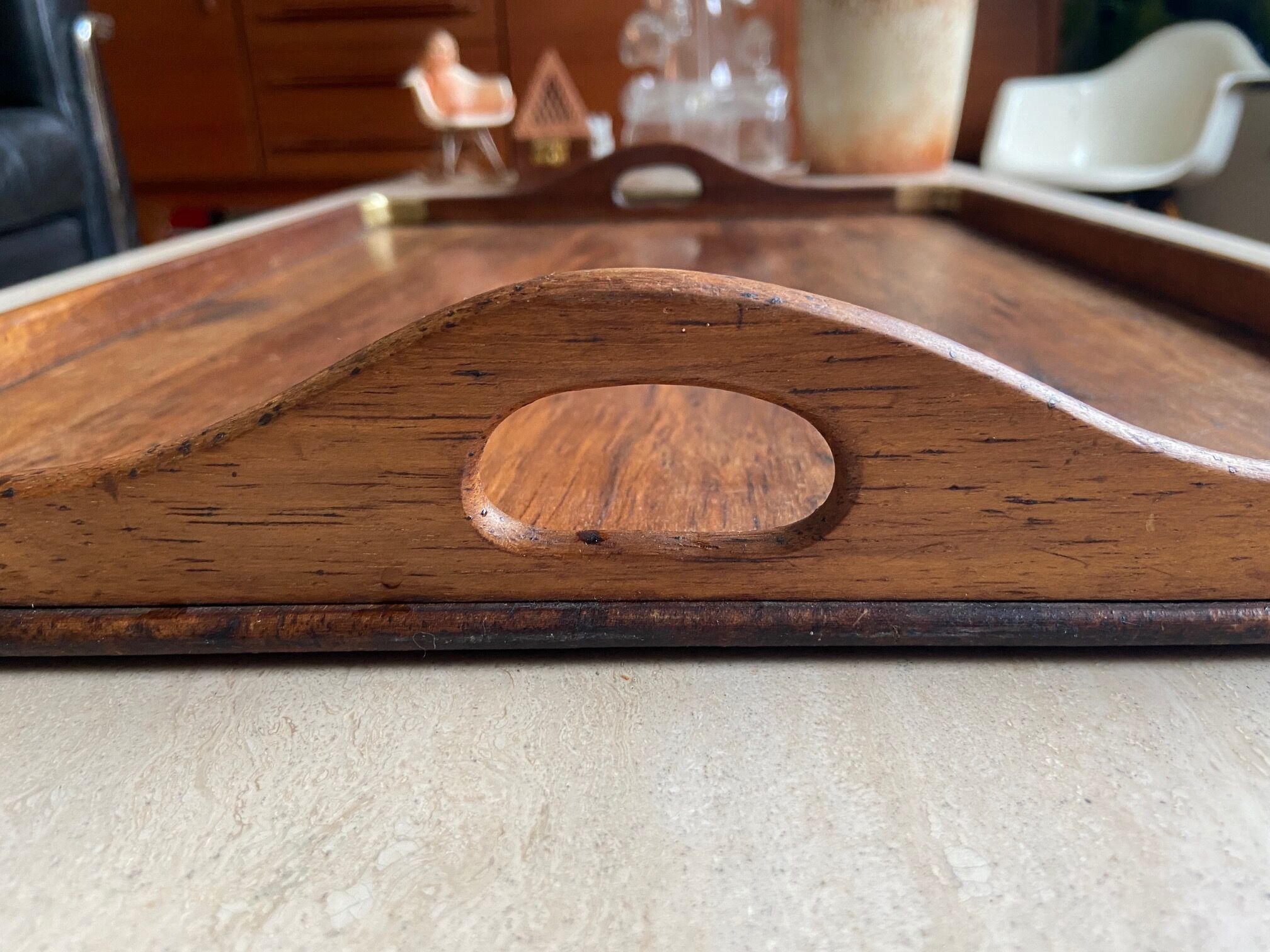 Wooden tray