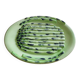 Vintage Vallauris asparagus dish in barbotine ceramic – 1950s