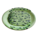 Vintage Vallauris asparagus dish in barbotine ceramic – 1950s