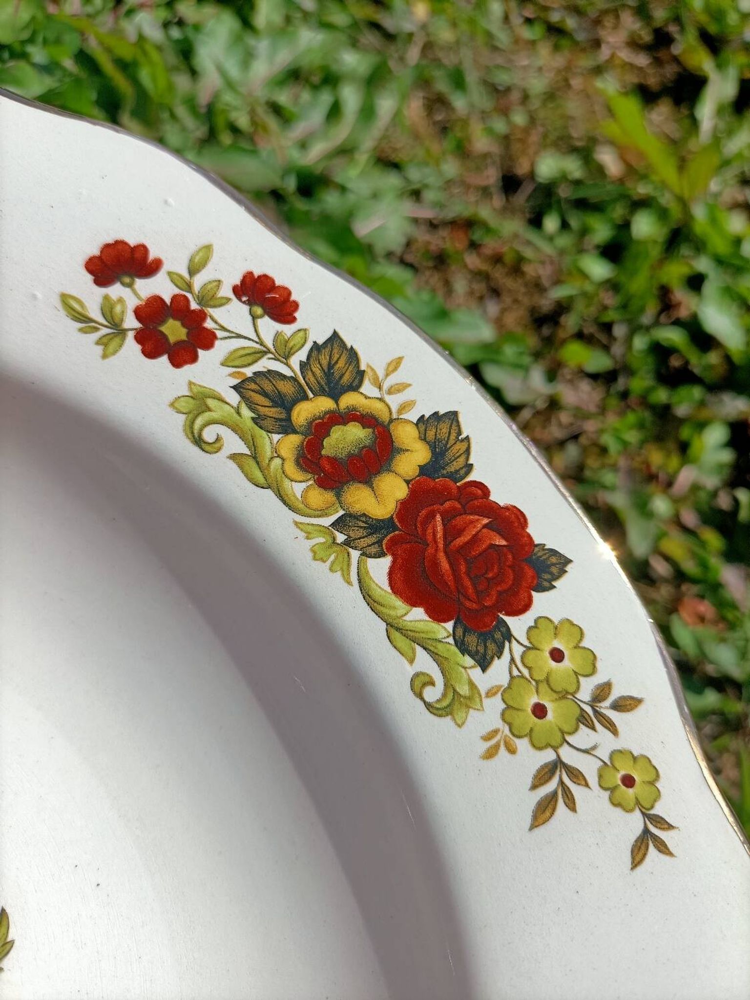 Assiettes creuses x6 Digoin Sarreguemines 💐