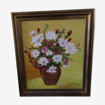 Tableau bouquet de fleurs