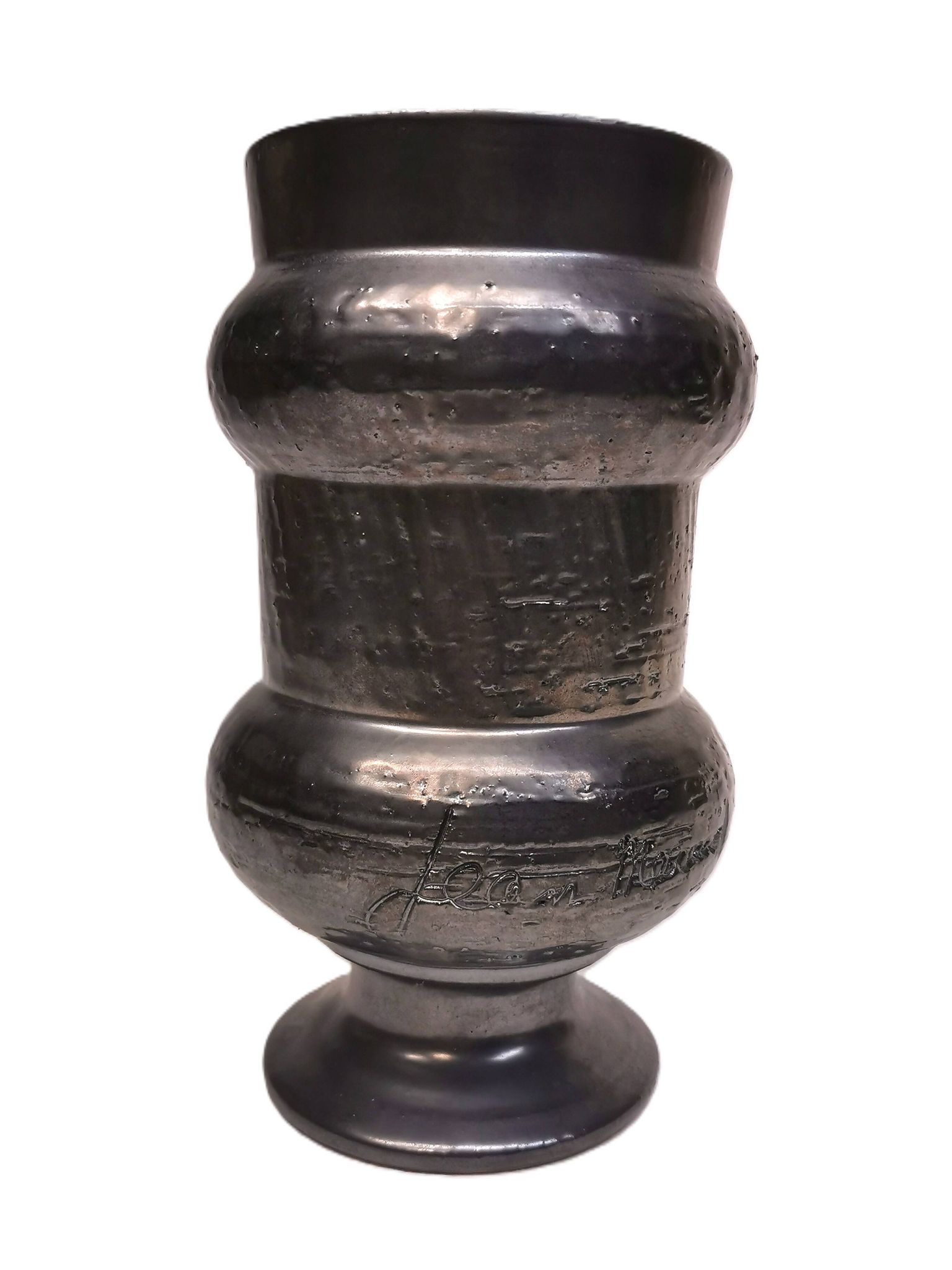 Pot, vase. ceramic signed jean marais.