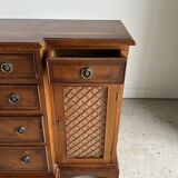 Chiffonier, small 19th century storage unit 1m12 x 74 x 35