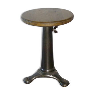 Authentic old Cast Iron Stool Singer