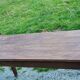 Old farm table spindle legs 195cm