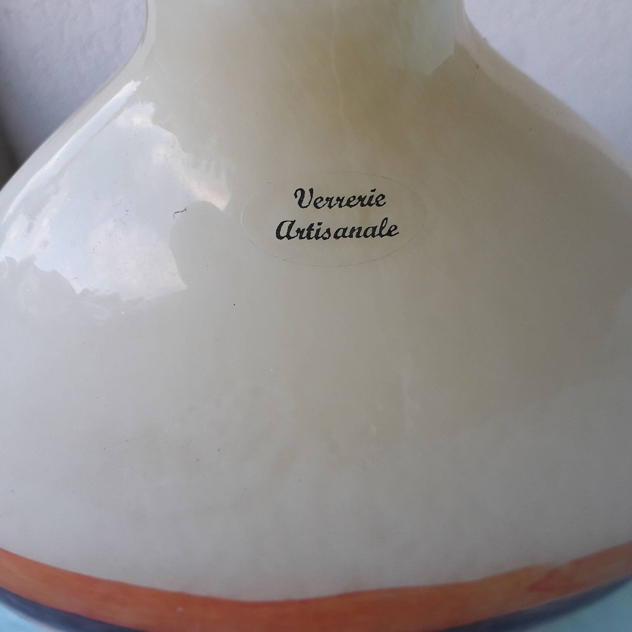 Vase en verre