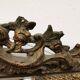 Ancient mirror 116 x 82 Napoleon III wood and gilded stucco