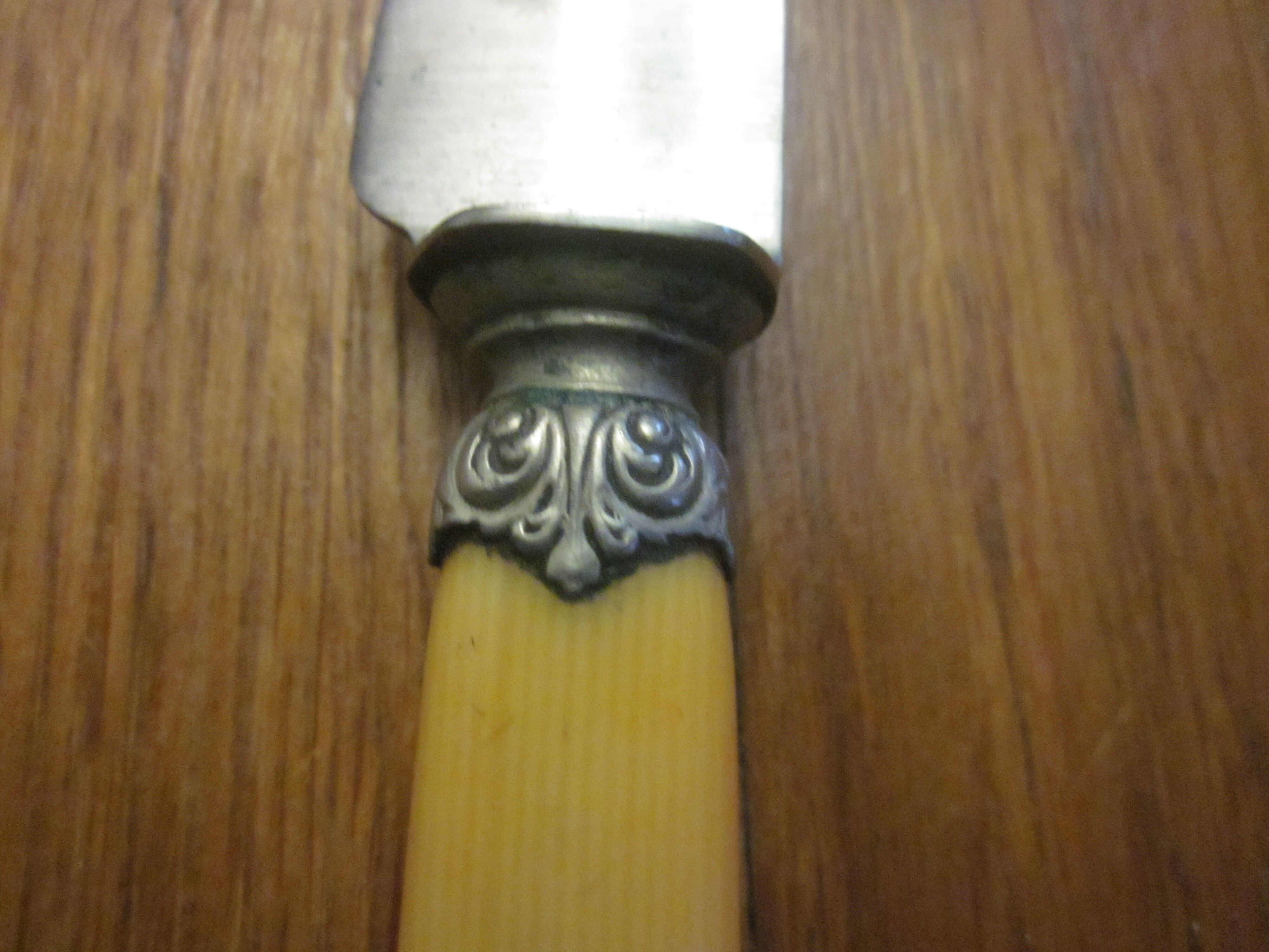 12 knives old paris steel blade