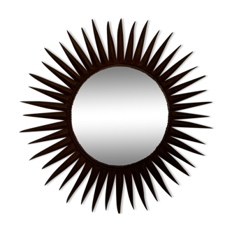 Miroir soleil vintage années 60 58cm