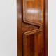 Modernist mahogany wardrobe with smoked mirrors (late 1970s)