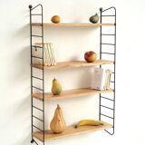 String wall bookcase, 1950