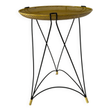 60s pedestal table