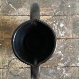 Design black vase with ears