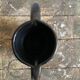 Design black vase with ears