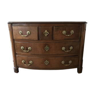 Commode en chêne XVIIIème siècle