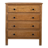 Vintage light oak chest of drawers