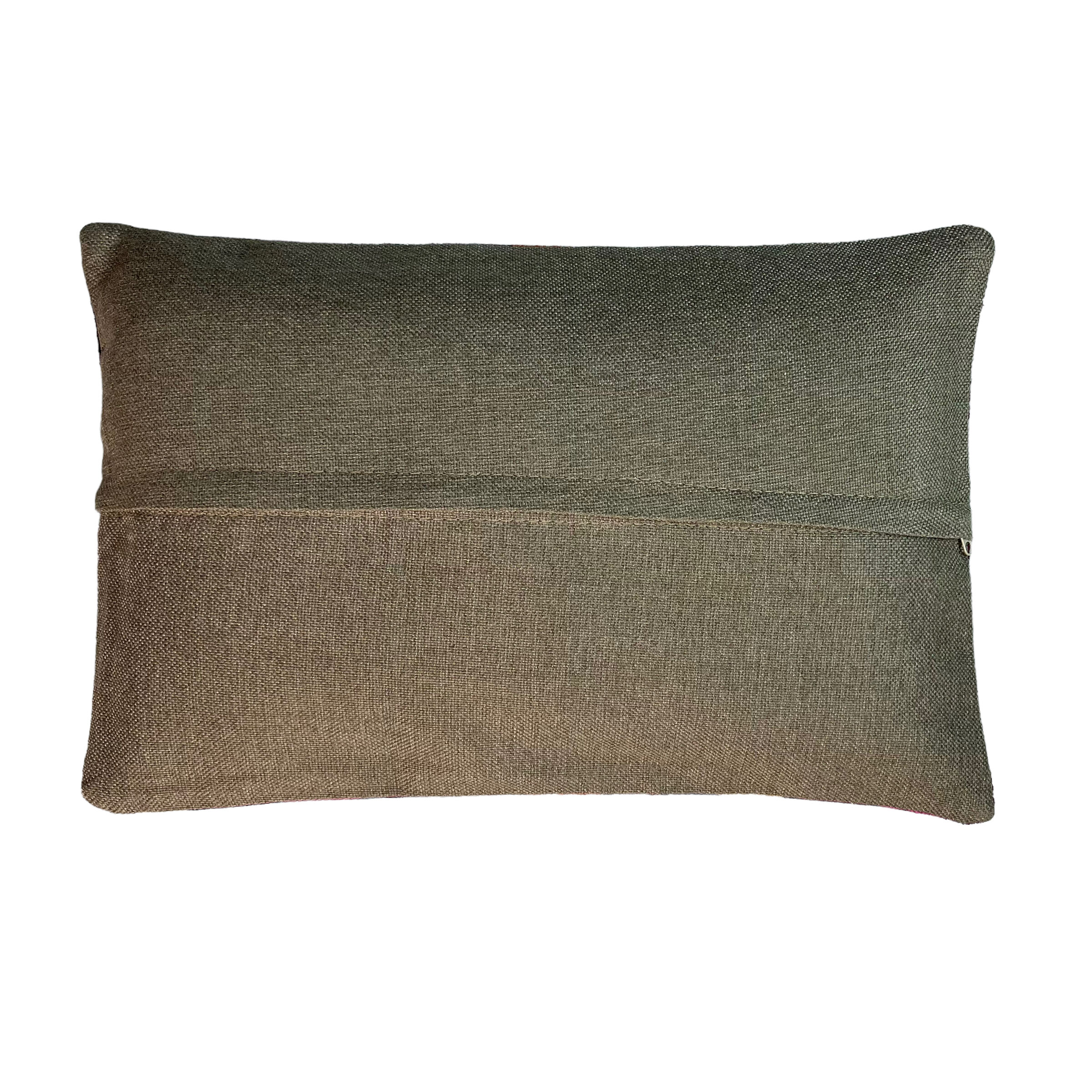 Housse de coussin vintage turque faite à la main, 30 x 50 cm