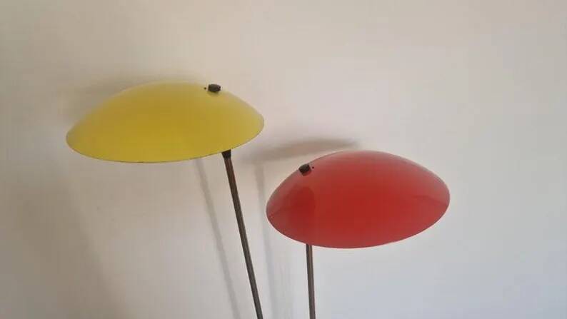 Lampe de sol Drukov très rare des années 1970