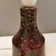 Ceramic table lamp in beautiful glaze, Danish and estimated from the 1970s.