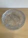 Large vintage pocket tray or ashtray in chiseled Bohemian crystal