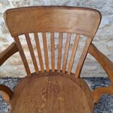 American oak armchair