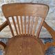 American oak armchair
