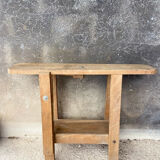 Old wooden workbench for children