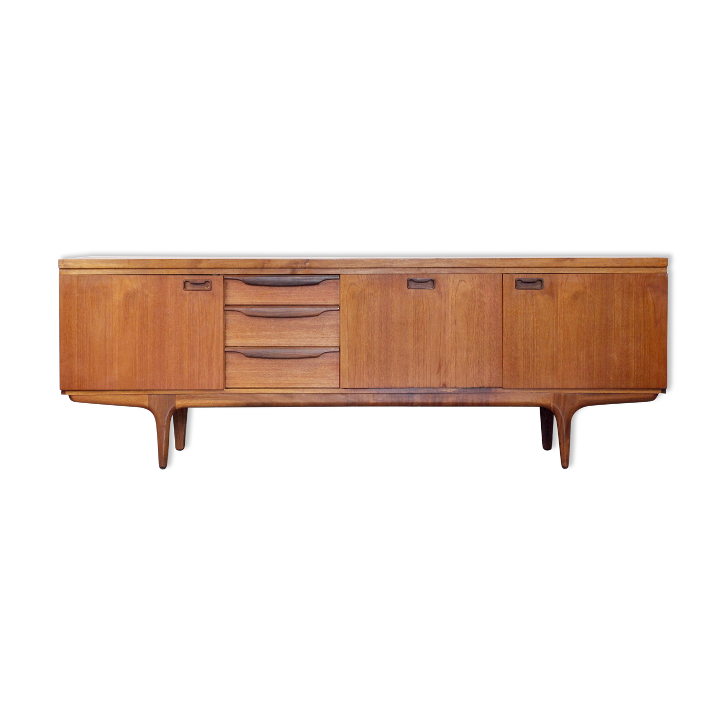 Midcentury greaves & thomas teak and afromosia sideboard