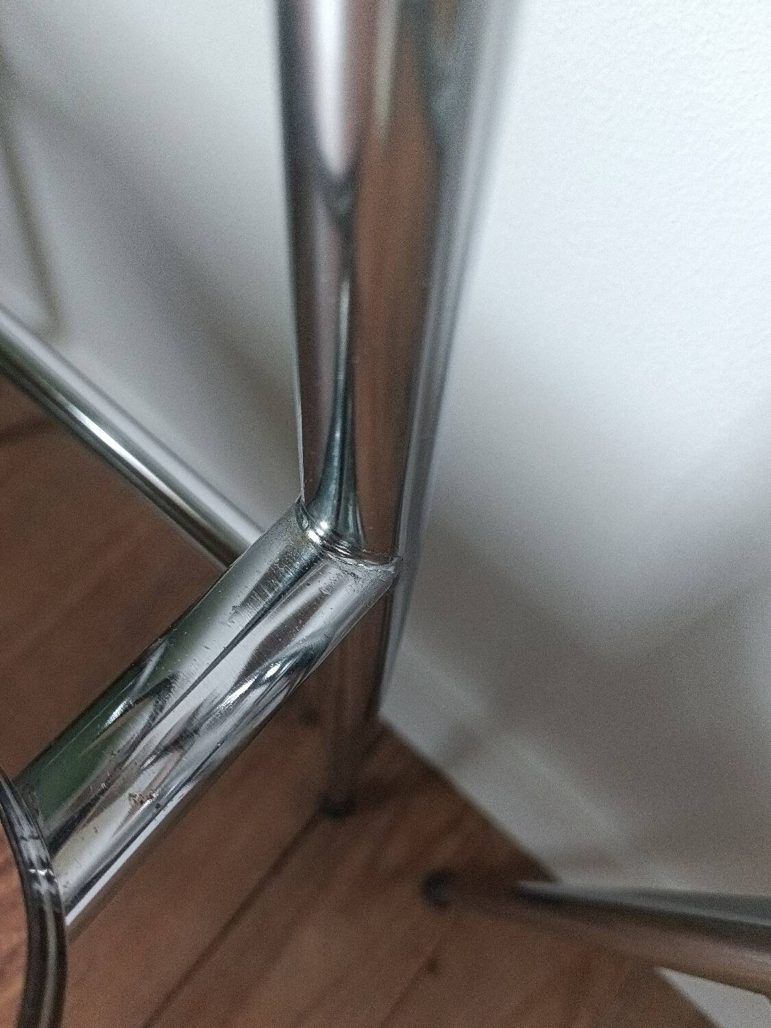 Two vintage Formica chairs