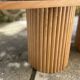 Banc structure bois - Assise Kantha