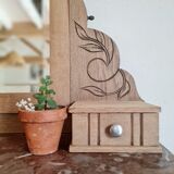 Dresser Art Deco wood brut