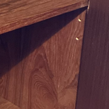 Armoire vintage scandinave en teck massif dressing 1960