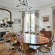 Table en bois vintage