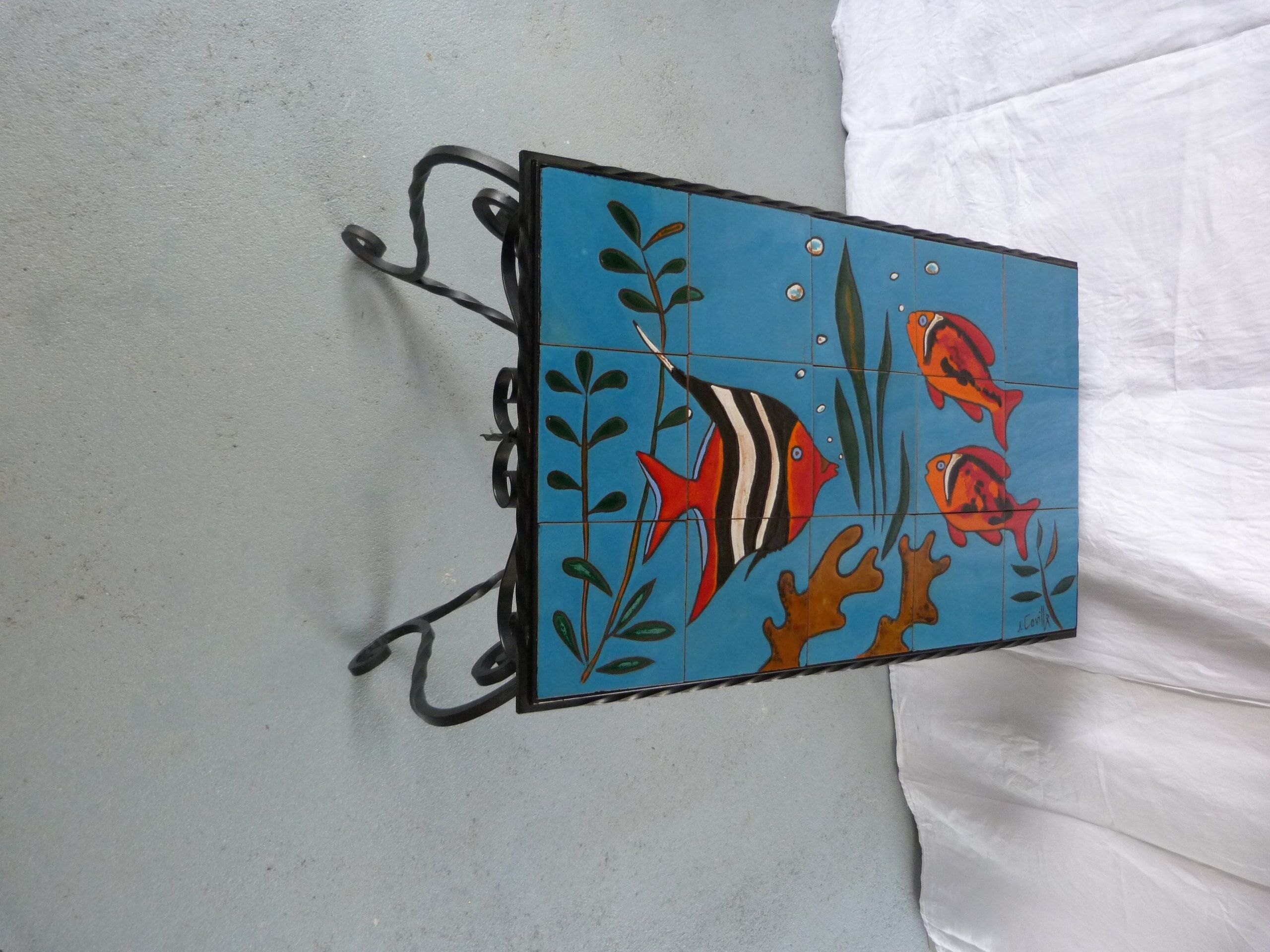 Table basse années 60