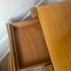 Elm bedside table in the Maison Regain style.