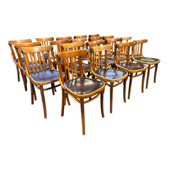 Set of 29 bistro chairs