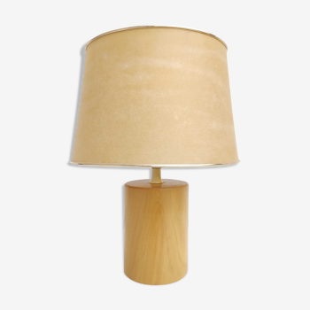 Solid light wood lamp, IMT Italy