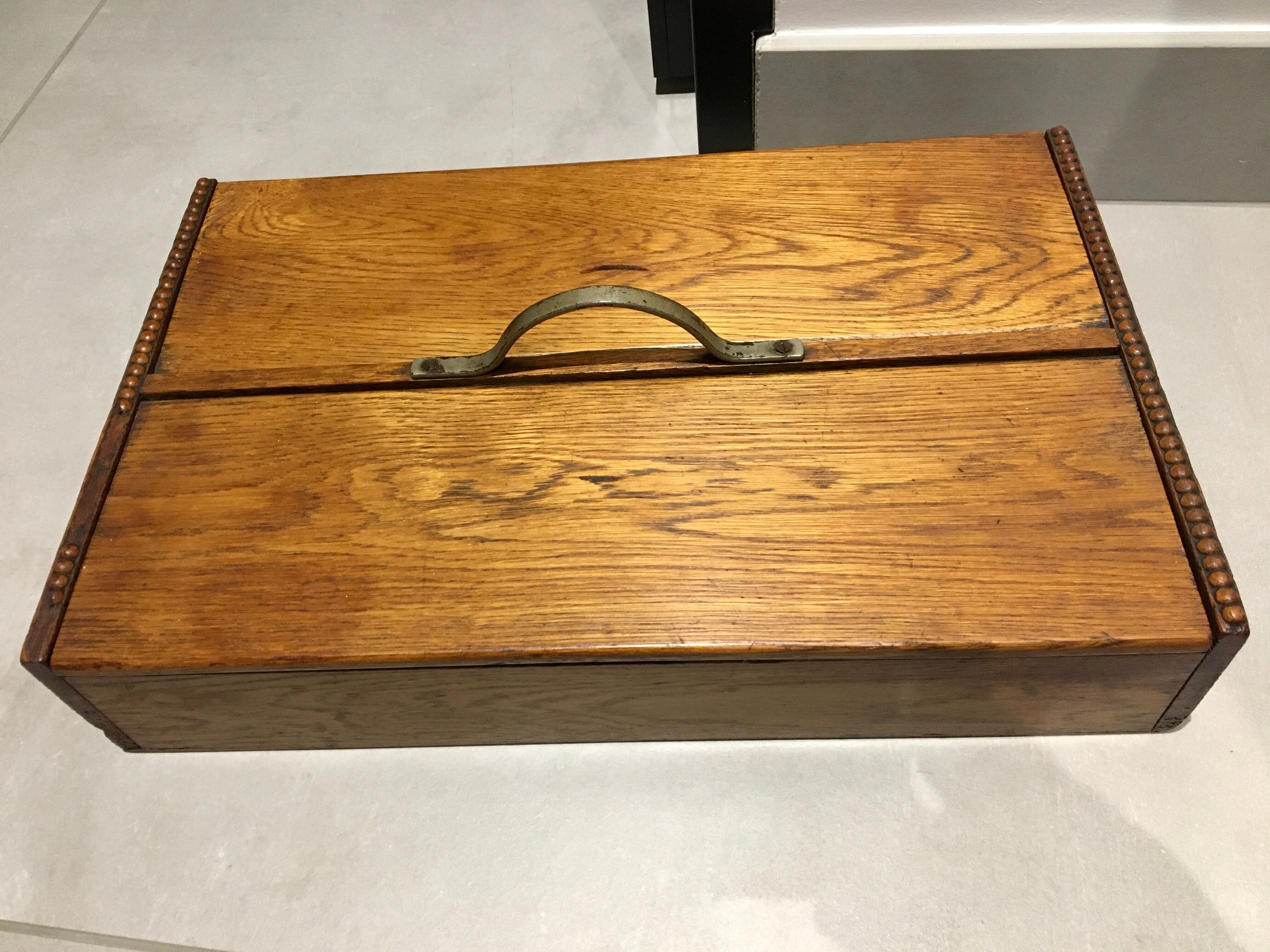 Jewelry box or keys 40/50s solid oak