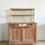Vaisselier, buffet 2 portes en châtaignier