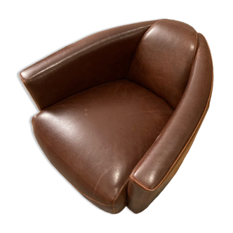 Fauteuil en cuir