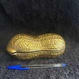 Vintage 1960s-70s ceramic peanut box