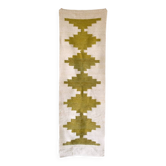 Argentine rug 100% olive green wool