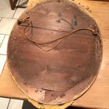 Oval mirror Louis XVI gold leaf