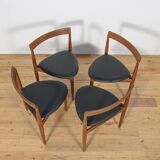 Mid-Century Teak Dining Table and Chairs Set by Hans Olsen for Frem Røjle,