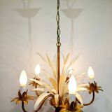 5 Light Chandelier Ears of Wheat