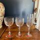 18 verres .6 vin .6 eau .6 flûtes.cristal de Lorraine.