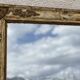 Large vintage decorative mirror