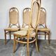 Chaises de salle à manger en bois cintré des années 60 N.17, 1 sur 6